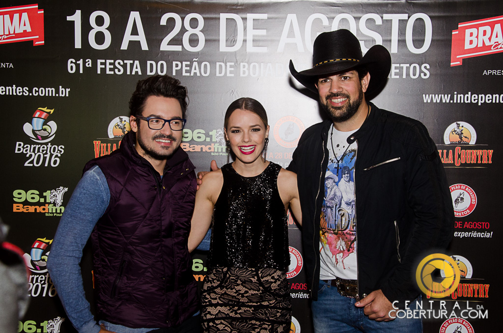 Bastidores no lançamento da Festa do Peão de Barretos 2016