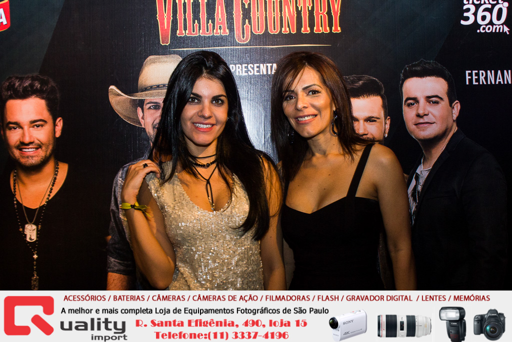 Aniversário e show de Fernando & Sorocaba no Villa Country